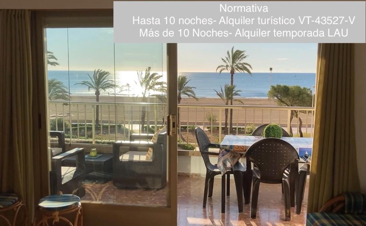 Ferienwohnung Apartamento En La Playa Arensol Cullera Exterior foto